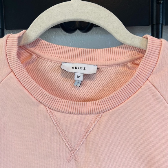 Reiss Women's Soft Pink Crew Neck Sweater - Picture 1 of 5